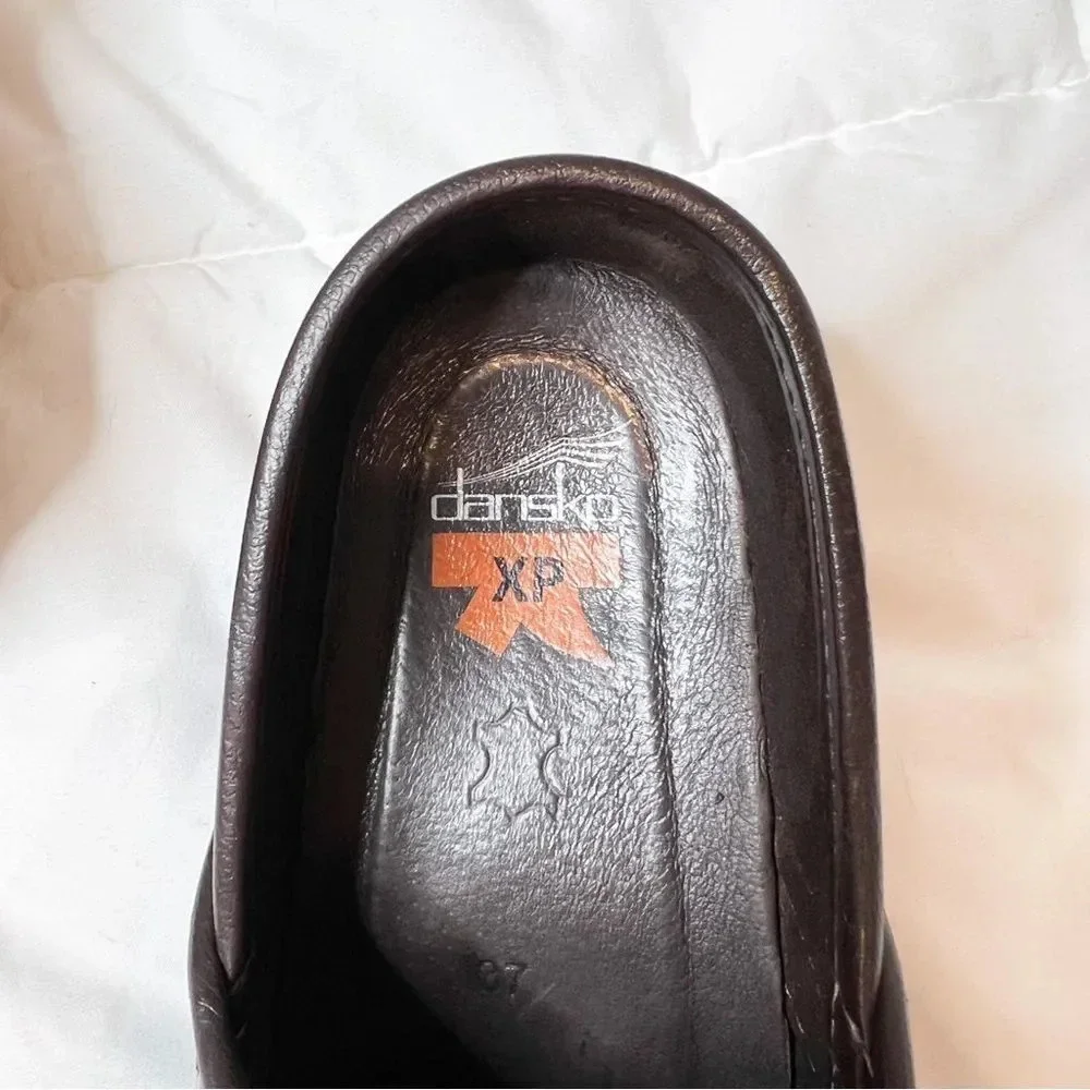 Dansko Abstract Line Print Clog Shoes - Picture 6 of 11